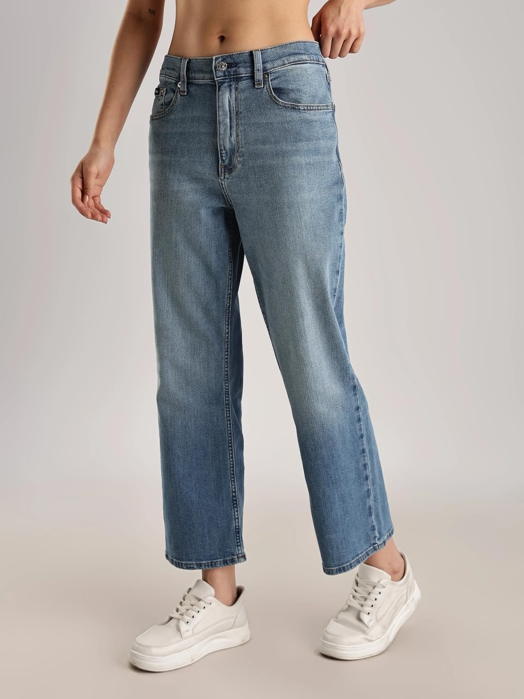 Women’s High Rise Ankle Bootcut Jeans
