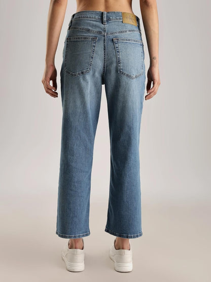Women’s High Rise Ankle Bootcut Jeans